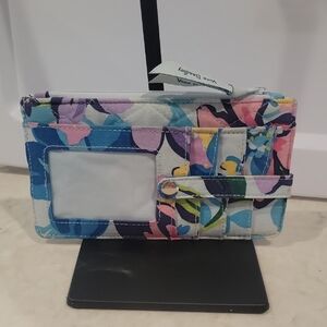 Vera Bradley Woman's Ultimate Card Case In Floating Blossoms